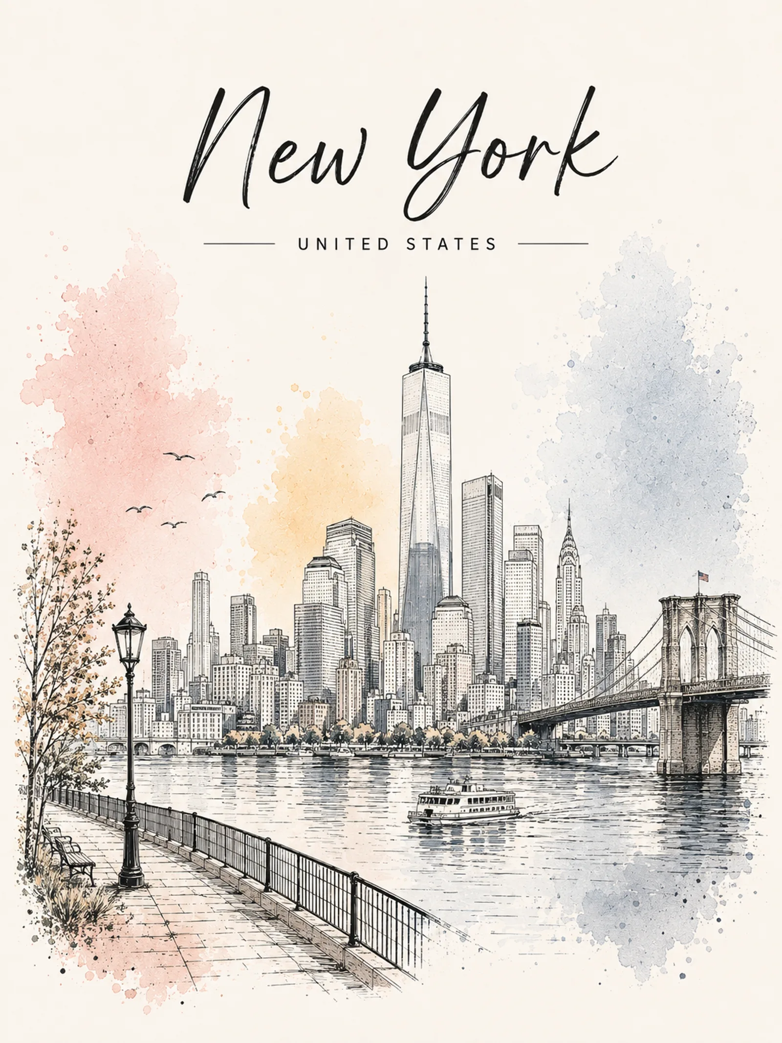 New York illustration, Minimalist collection